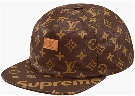 louis vuitton x supreme hat price|louis vuitton x supreme cartera.